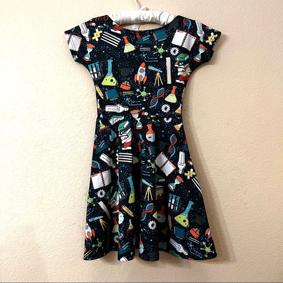 CowCow Science Skater Dress B11/19 - Picture 4 of 10
